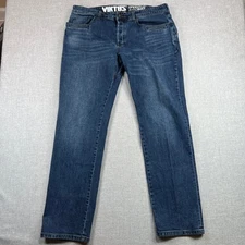 Viktos Operatus Tactical Jeans 40x33 Men's Dark Wash Denim Concealed Carry Blue