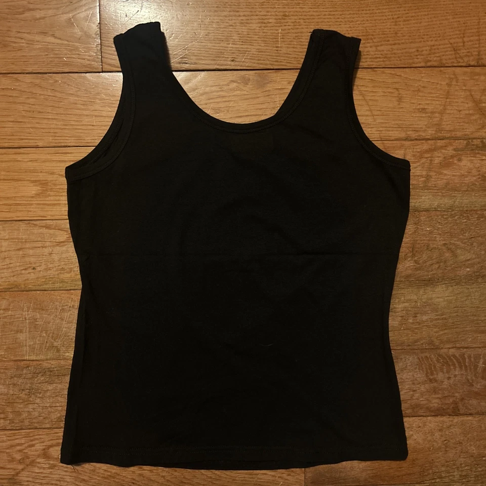 Camiseta sin mangas Ed Hardy Calavera Rosa Hecha en EE. UU. Negra Juvenil Grande Mujer Pequeña Foto 4 de 4