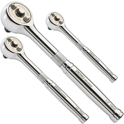 #ad Zero Degree Gearless Ratchet Wrench Set 3 pc Less than 1 Degree Swing for T... $128.04