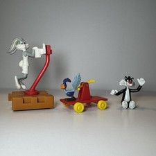 Looney Toons McDonald Toys Roadrunner Sylvester Bugs Bunny Lot 1989 1996