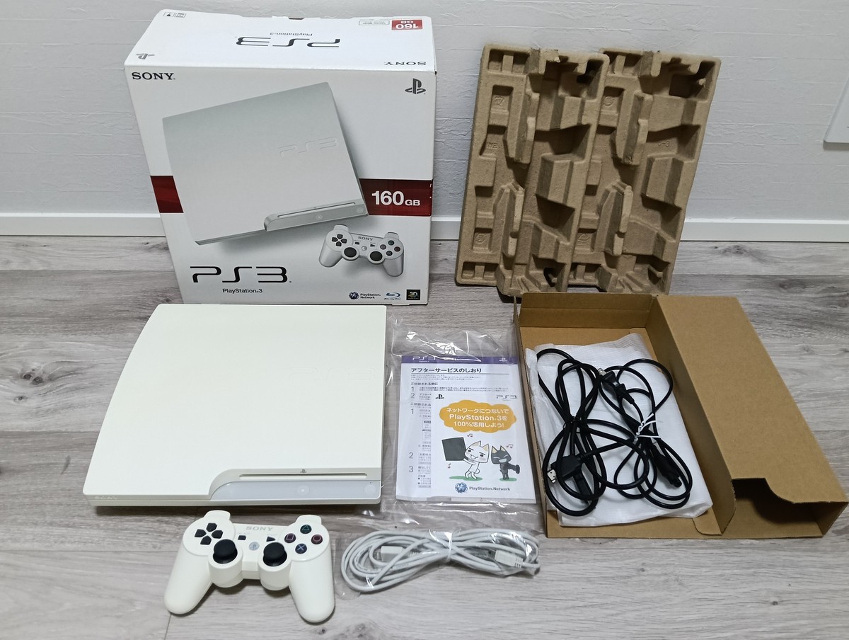 Sony PlayStation 3 Launch Edition 160GB Classic White Console for