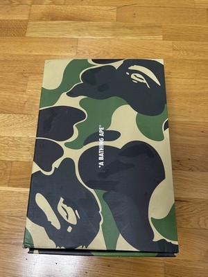 EU Size 45- A Bathing Ape Bapesta Low White 2021