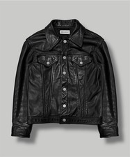 Bare Knuckles Leather Trucker Jacket 2023 (Men’s Size XS)