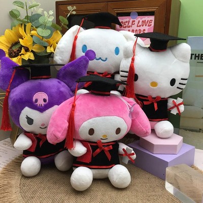 25cm Sanrio Kuromi Stich Plüschtier Stofftier Kissen Kinder Weihnachtsgeschenk