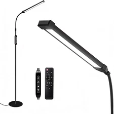 LED Floor Lamp For Bedroom Standing Lamp Eyelash Light Tattoo Lamp Lash Light