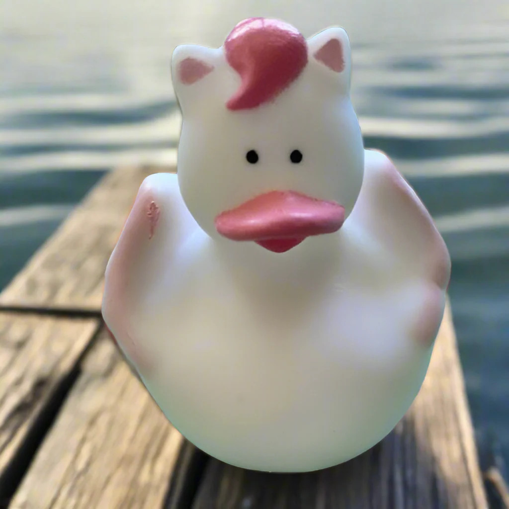 Pink Pegasus Pony Rubber Duck Bath Toy for Kids