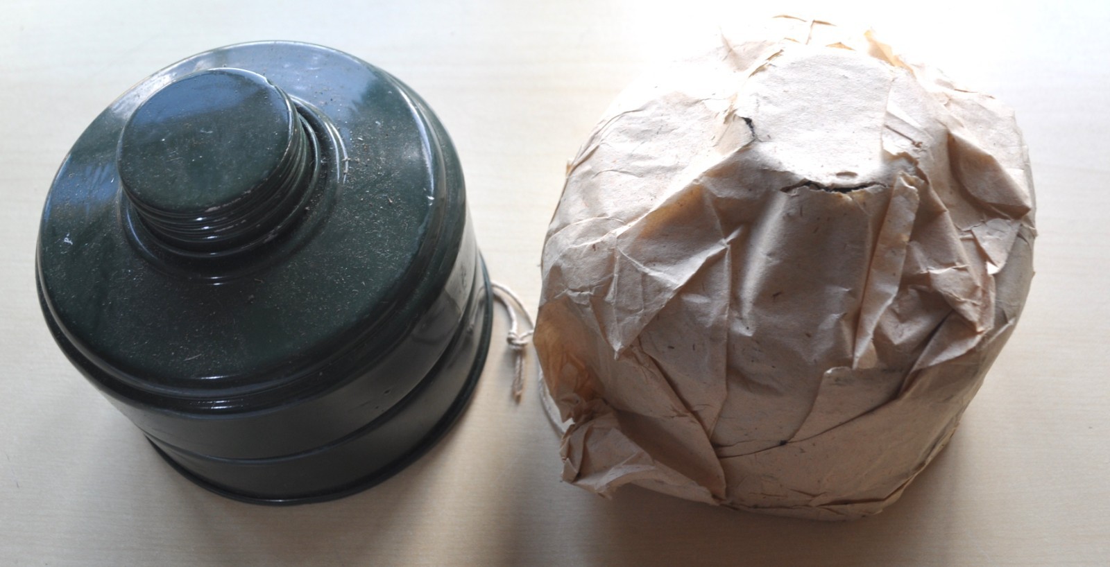 NEW UNUSED 2 x British Army Avon S10 Gas Mask  40mm Air Filters / Canisters # 2