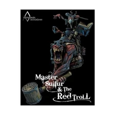 Journeyman Miniatures Mini Bust 1/10 Master Sulfur and the Red Troll New