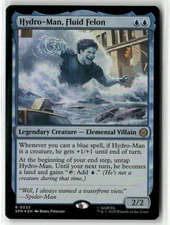 MTG Hydro-Man, Fluid Felon 0033 Foil R Marvel's Spider-Man NM SPM