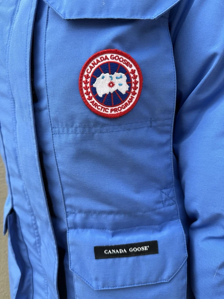 Auténtico. Parka Canada Goose Expedition Heritage con capucha de piel-W-XS- venta al por menor $2,000   Foto 4 de 4