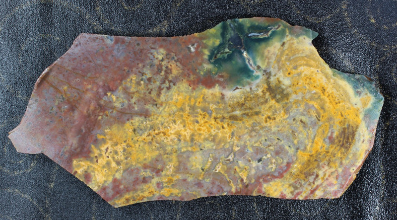 Colorful Bloodstone  Slab  - 124 Grams -  Lapidary -  Cabs - Crafts - Collect