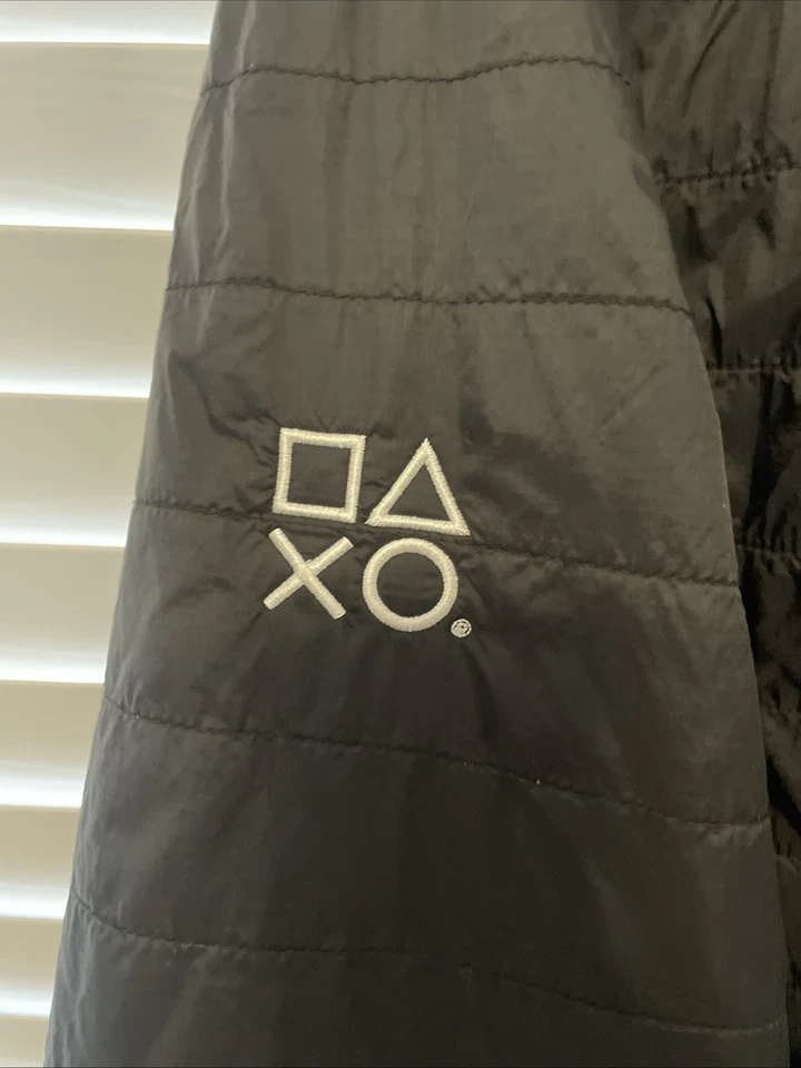 Jaqueta corta-vento inchada leve logotipo PlayStation tamanho G - Imagem 3 de 4