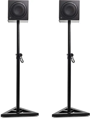 DAWOO Premium Floor Speaker Stands for Studio Monitors and Hi-Fi Projector Adjustable