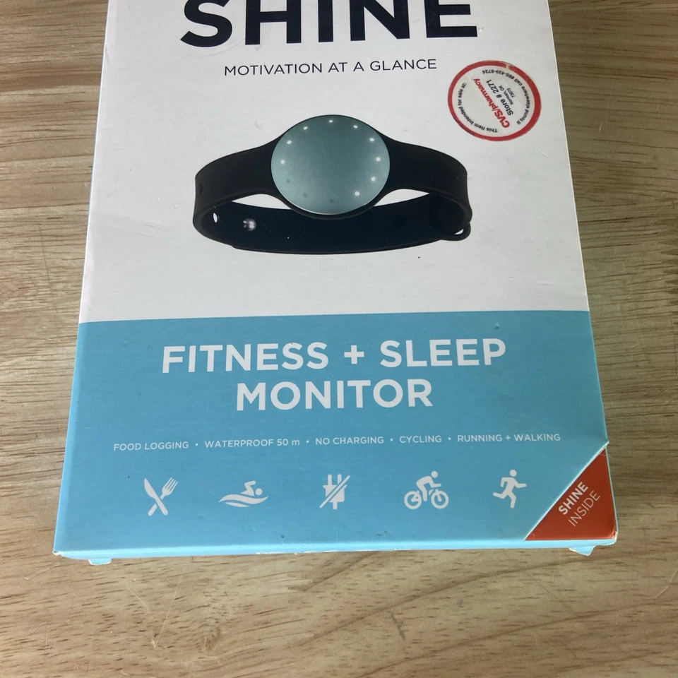 Monitor de sueño Misfit Shine Fitness perfecto sin usar en caja rastrea tu actividad Foto 2 de 4