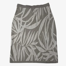 Tommy Bahama Women's Dunbar Palms Pencil Skirt Harbor Grey Size Small NWT