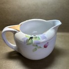 Vintage Noritake Hand Painted Flower Floral Cream and Sugar Set  — photo 3
