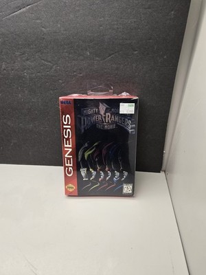 Mighty Morphin Power Rangers The Movie Sega Genesis Brand NEW! SEALED