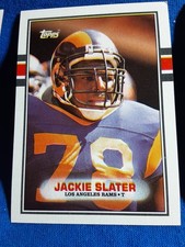 1989 Topps - Jackie Slater #135