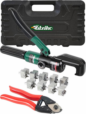 Hydraulic Crimper Tool for 1/8'' 3/16'' Stainless Steel Cable Railing Kit Hardware