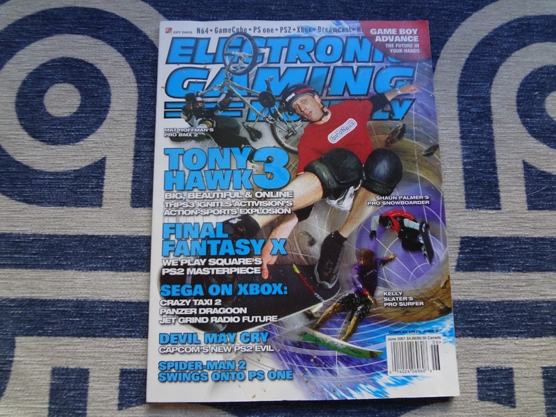 Electronic Gaming Monthly (EGM) Number 143 (June 2001, Tony Hawk 3)