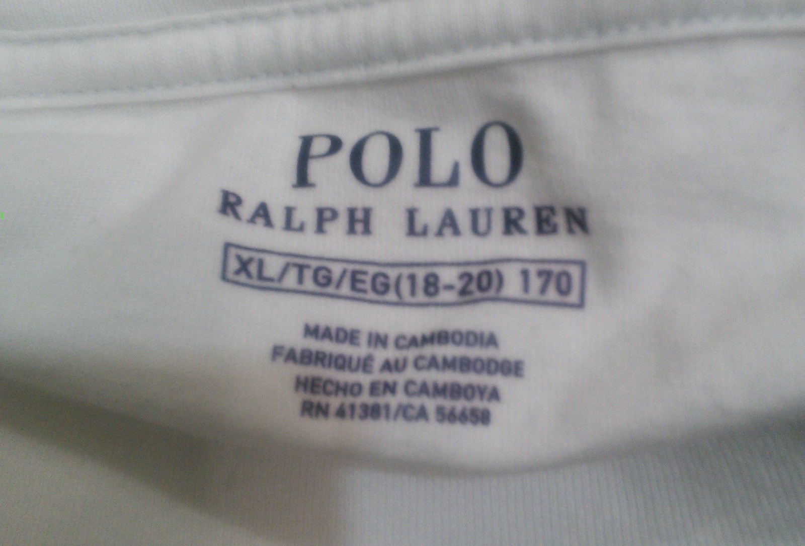 Youth Polo Ralph Lauren Shirt Snowboard Bear White Long Sleeve Sz XL RARE image 4