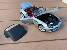 Rare Diecast Bmw Z8 Silver 1/18 Kyosho