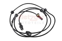 Metzger ABS Sensor Raddrehzahl DrehzahlfüHler Passend FüR Fiat Doblo Cargo 223