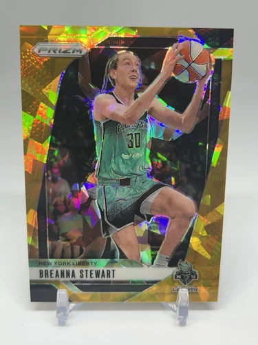 2024 Panini Prizm WNBA - Breanna Stewart #99 Ice Prizm Gold /10