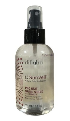 Difiaba Sun Veil Pro Heat Speed Shield with Organ Oil Spray 4.4 fl oz