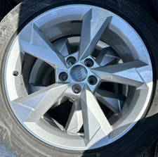 4 CERCHI IN LEGA 19" AUDI Q3 Q5 VW TIGUAN CERCHI ORIGINALI COLORE SILVER 5X112