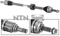 SNR Antriebswelle Vorderachse Rechts U.A. FüR Dacia, Renault