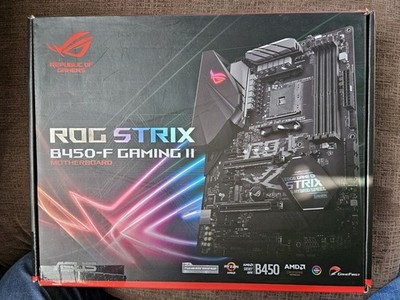 ASUS ROG STRIX B450-F GAMING II Motherboard   Open Box   Excellent Condition