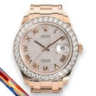 Rolex Pearlmaster 39mm Diamond Mens Watch 86285 Random Part Number