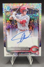 2025 Bowman Chrome 1st SAMMY STAFURA AUTO /299 Speckle Refractor #CPA-SS   