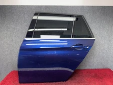 BMW 2014-2018 F31 Wagon Rear Left Driver Side Door Shell Assembly Blue OEM 28K B