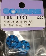 Square Aluminum Wheel Hex Hub For Most TAMIYA...