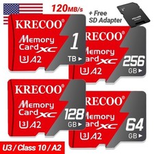 Lot 32GB 64GB 128GB 256GB 512GB Ultra Micro SD Class 10 TF Memory Card