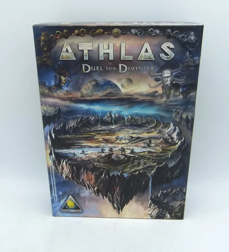 Athlas Duel for Divinity Board Game Golden Egg Games 2014 English Basement Find