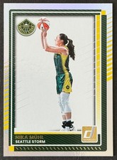 NIKA MUHL 2025 Donruss WNBA Silver Foil Holo #81 SEATTLE STORM *Free Shipping*