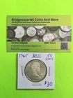 1965 Canadian Half dollar Canada 50 Cent 0.800 SILVER  AG.