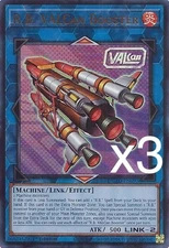 3X Yugioh R.B. VALCan Booster DUAD-EN093 Ultra Rare 1st Edition NM