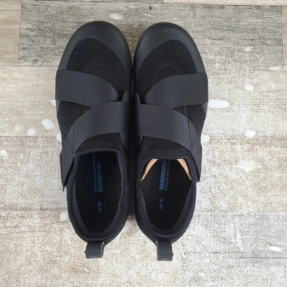 Zapatillas deportivas Shimano Dynalast SH IC100 para mujer talla 5,5 negras para interiores Foto 4 de 4