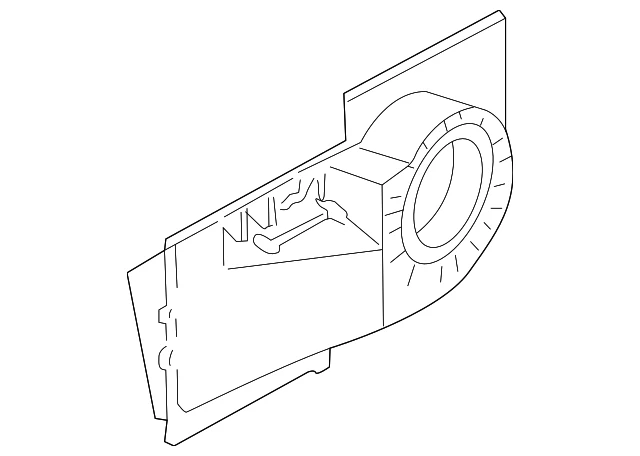 Estojo de soprador genuíno GM HVAC 52493553 - Imagem 3 de 4