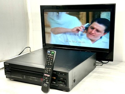 Sony MDP-500 LaserDisc System CD CDV LD Player With remote Tested