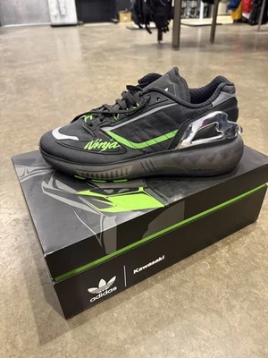Kawasaki Ninja x adidas ZX 5000 Boost Black Green for Sale