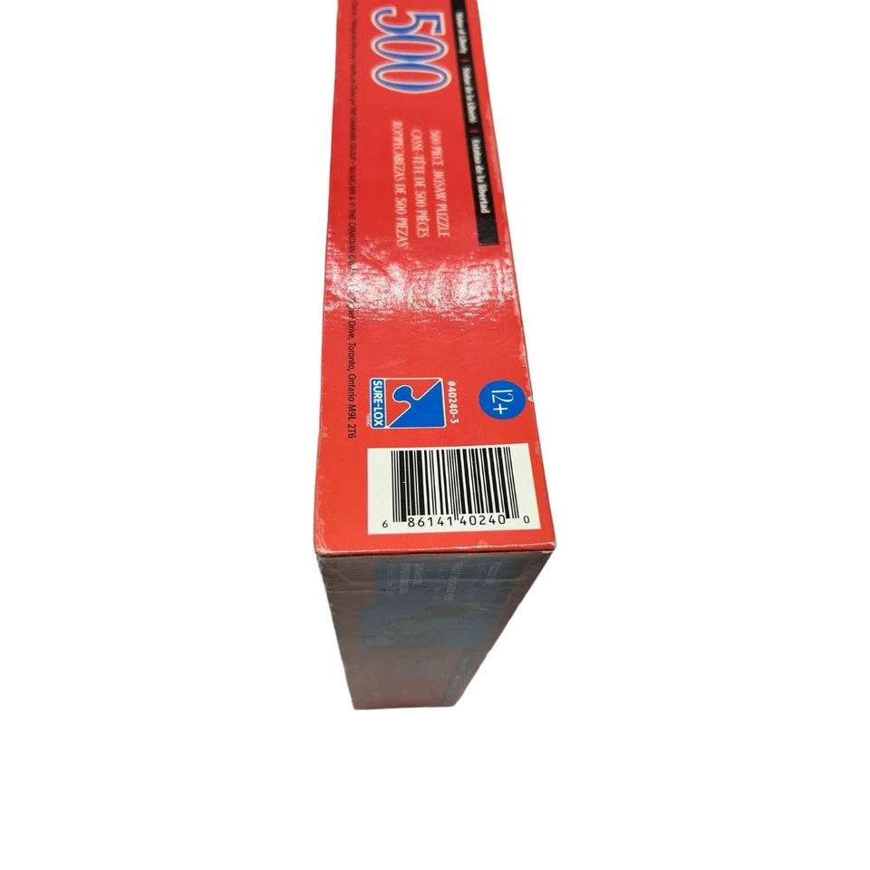 Sure-Lox Statue of Liberty USA 500 Piece Jigsaw Puzzle 40240-3 19" x 14" - Image 4 of 4