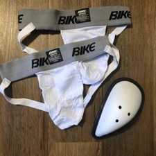 2 NEW Bike Performance M L XL 2X jockstraps  1-Hard Cup athletic supporter JOCK