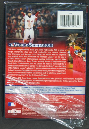 2 WORLD SERIES DVDs 2004 & 2013 (NEW) BOSTON RED SOX V ST. LOUIS CARDINALS MLB - Picture 3 of 7