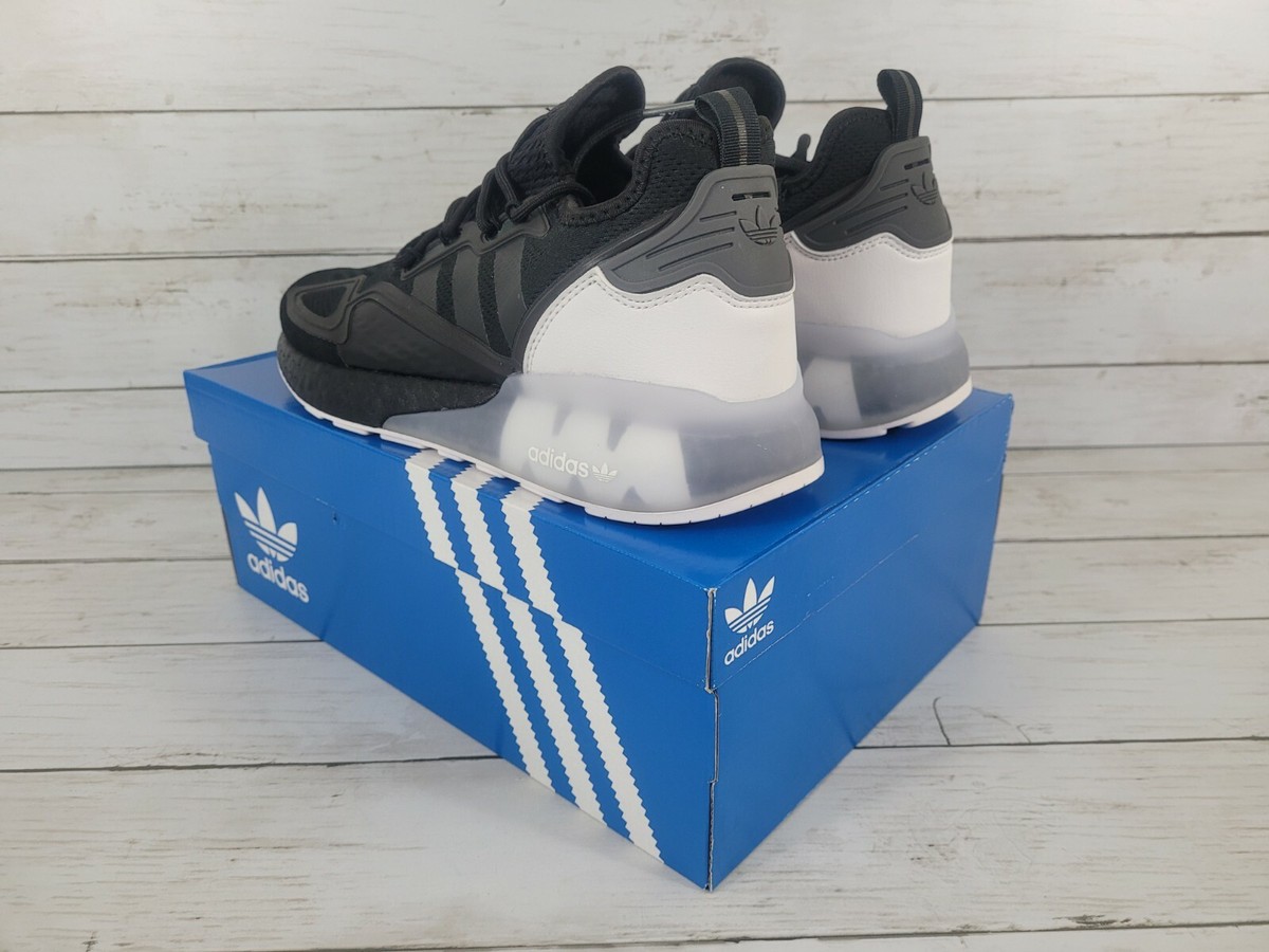 NEW ADIDAS ZX 2K BOOST SHOES FZ2946 WHITE BALCK US MENS NEW ADIDAS ZX 2K BOOST SHOES FZ2946 WHITE BALCK US MENS