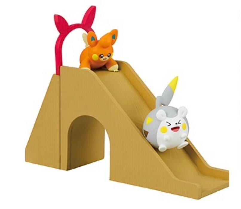 RE-MENT Pokemon Gather Forest Athletic Playground Mini Figure